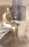 Anders Zorn Unknow work 53 Sweden oil painting artist